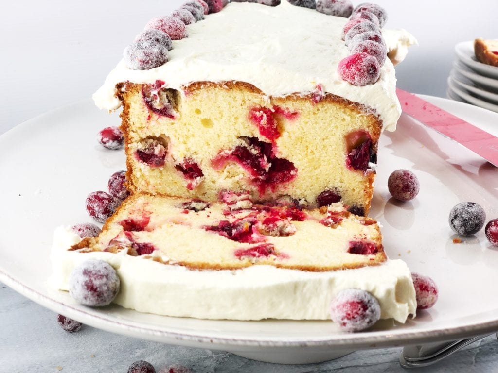 White Chocolate Cranberry Loaf