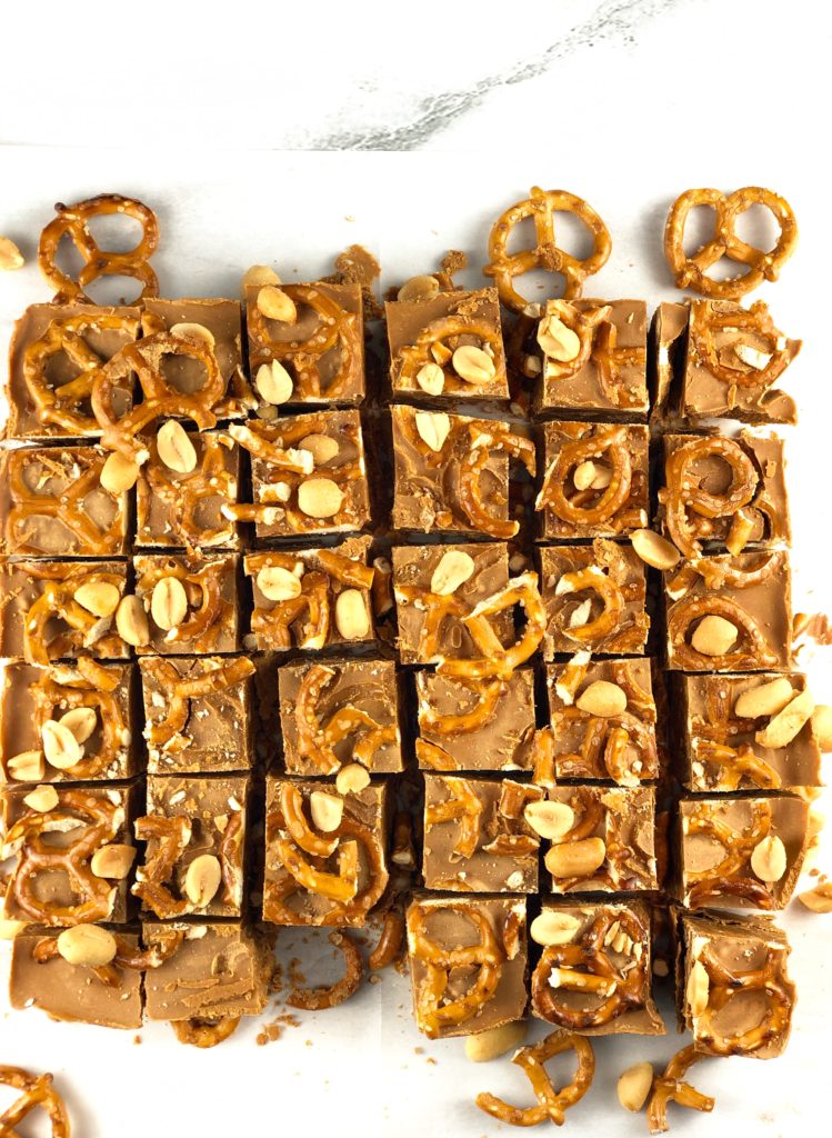 Salty-Sweet Caramelized Bars : HERSHEY'S GOLD