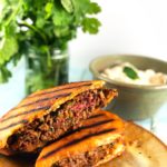 Lamb Stuffed Pita Sandwich