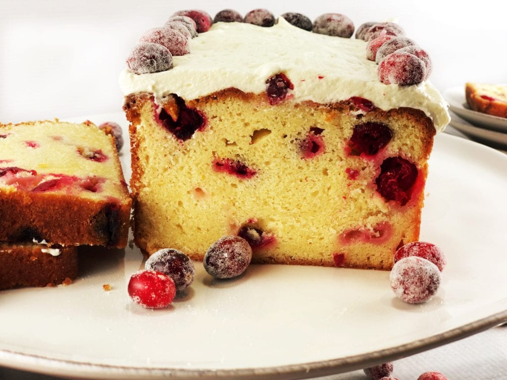 White Chocolate Cranberry Loaf