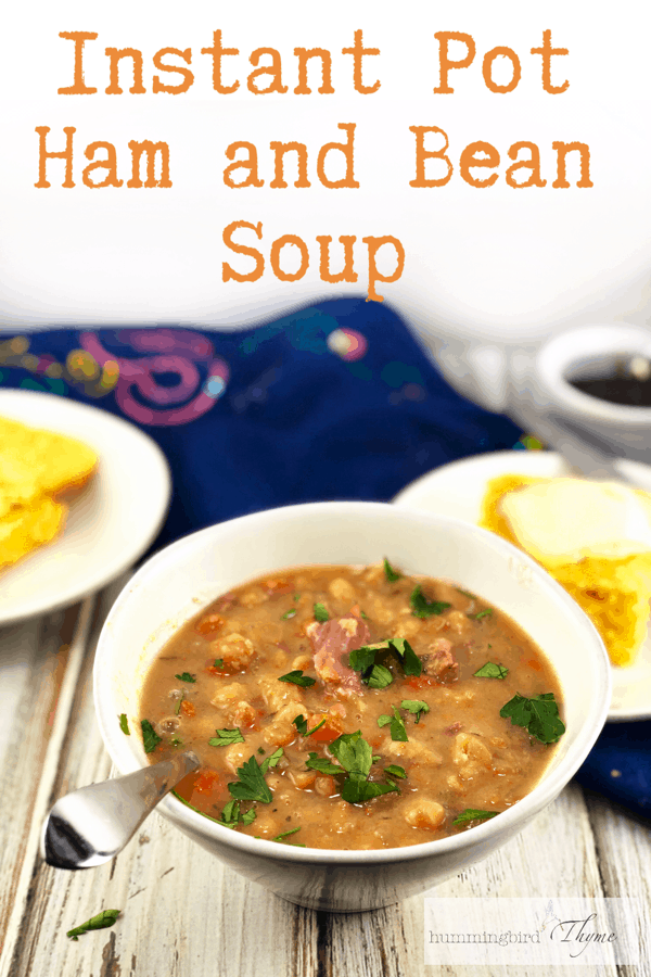 Ham and Bean Soup Instant Pot