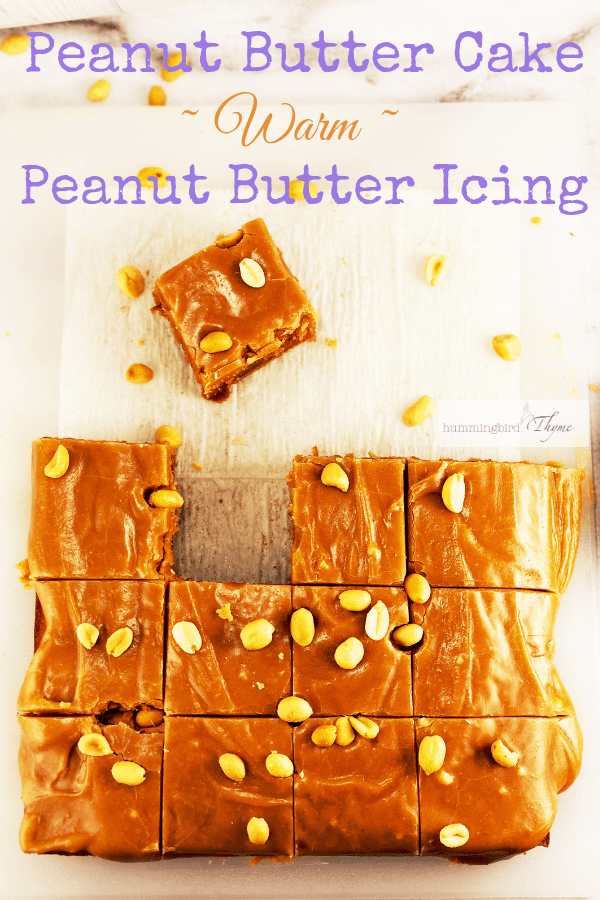 Peanut Butter Sheet Cake