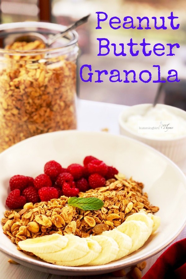 Homemade Peanut Butter Granola