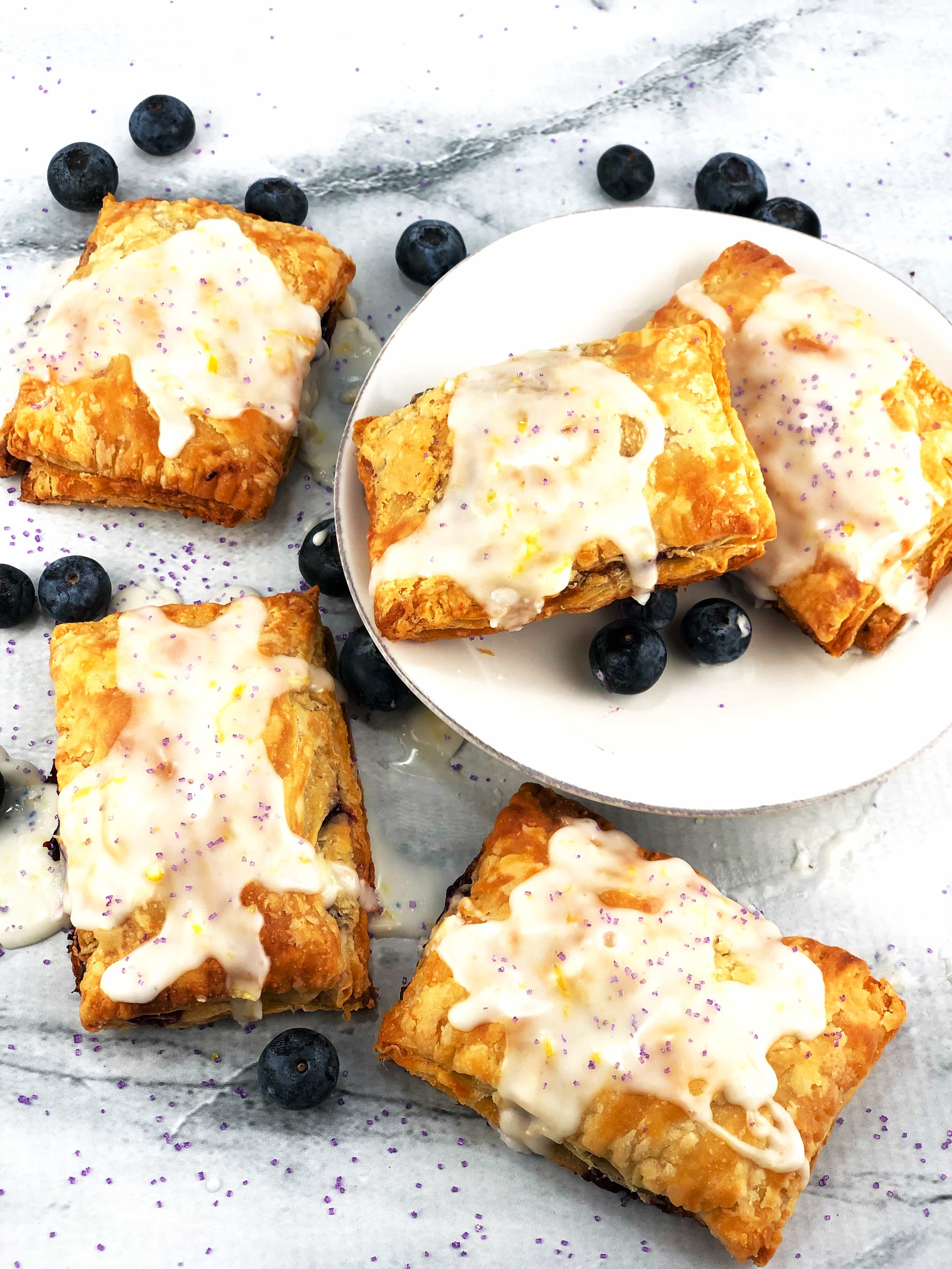 Blueberry Lemon Pop Tarts