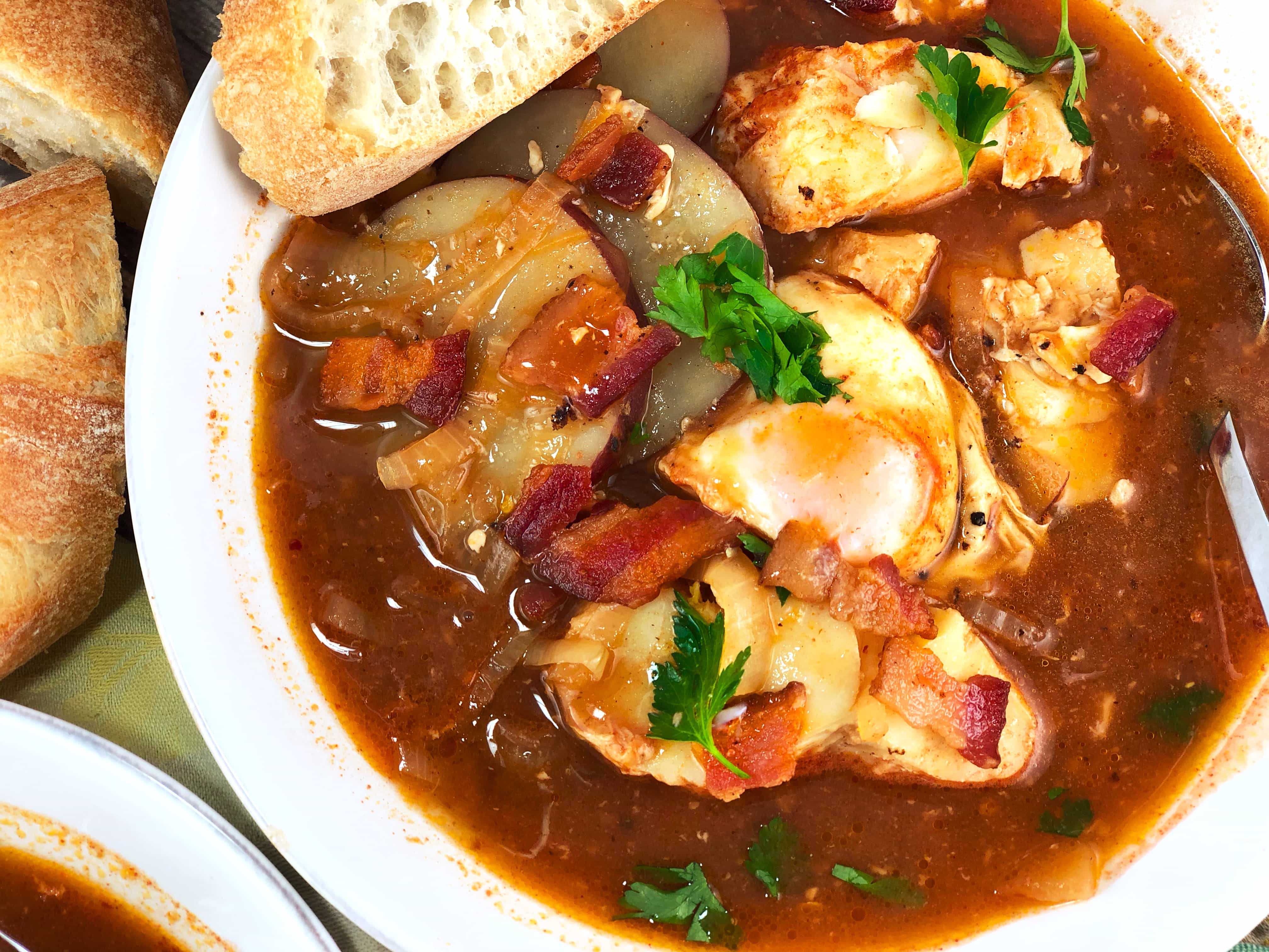 Eastern North Carolina Fish Stew Hummingbird Thyme