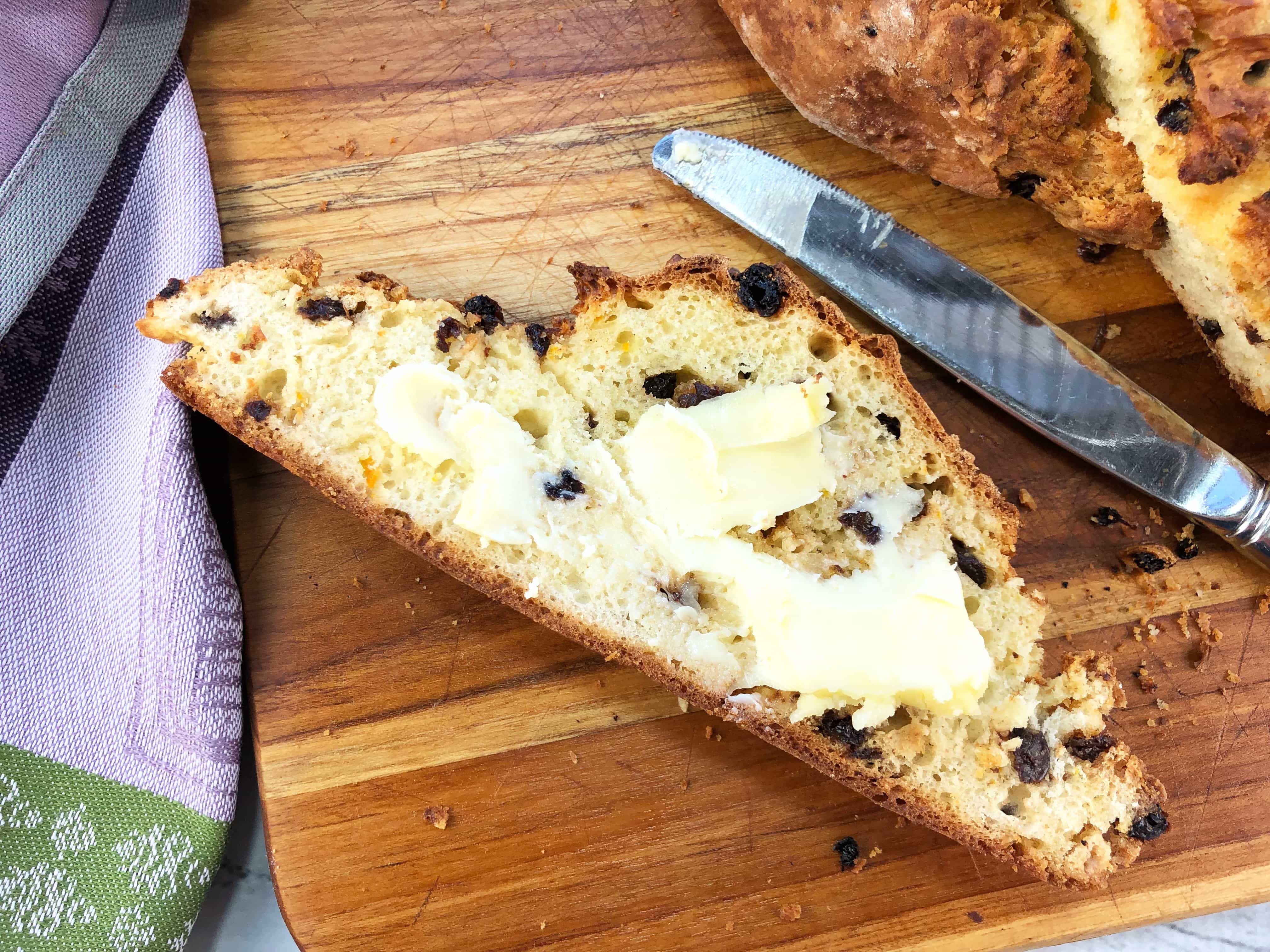 Best Irish Soda Bread Slice