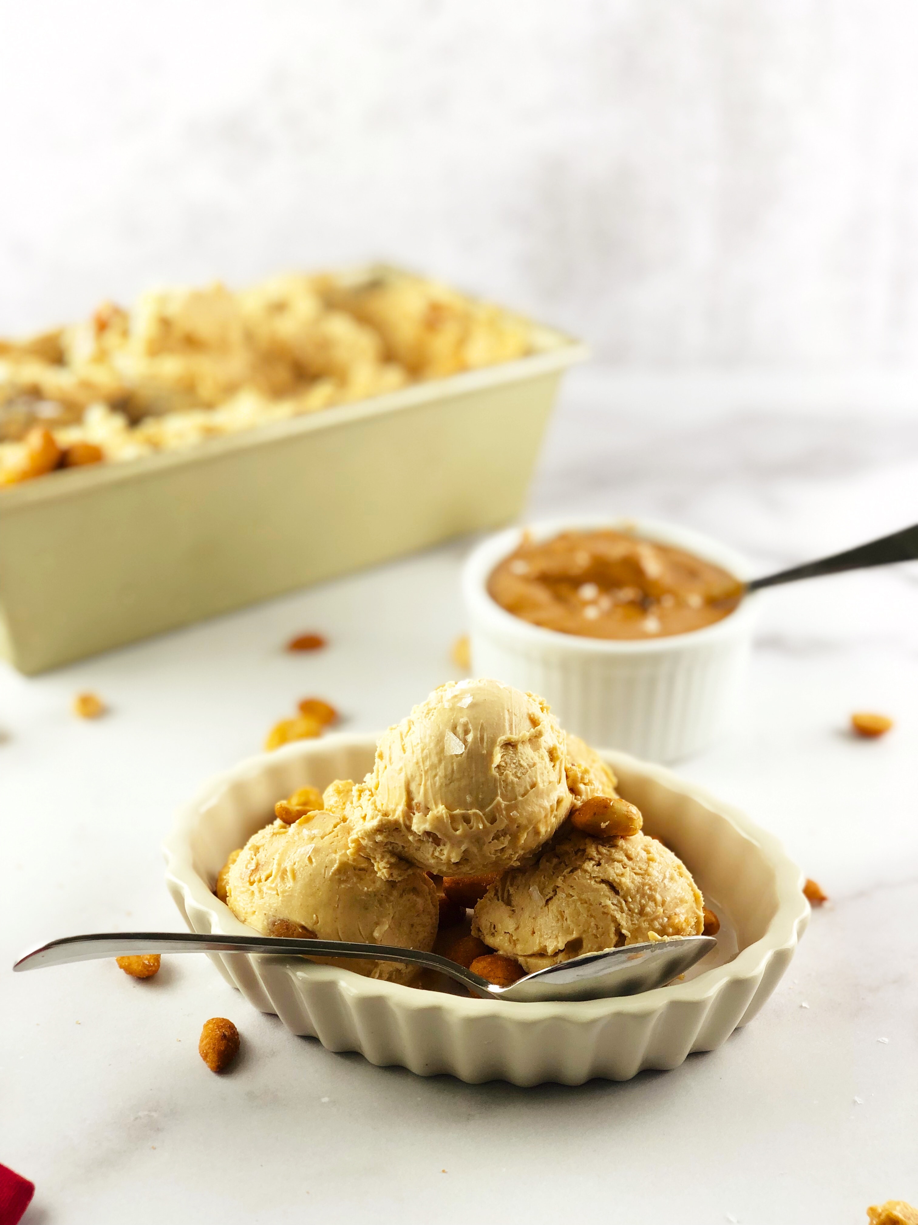 Easy Peanut Butter Ice Cream