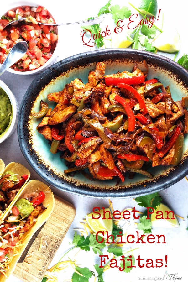 Easy and Flavorful Sheet Pan Chicken Fajitas