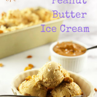 Easy Peanut Butter Ice Cream
