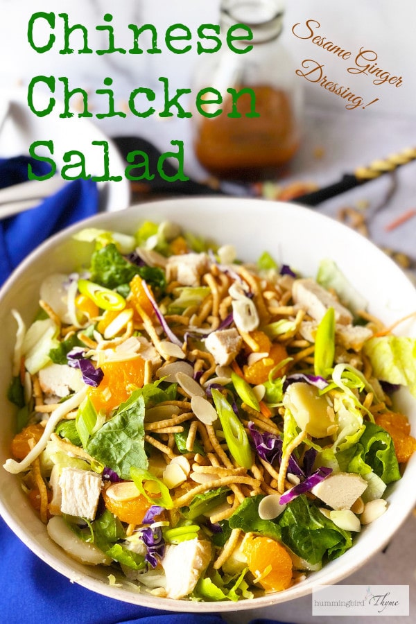PIN for Chinese Chicken Salad