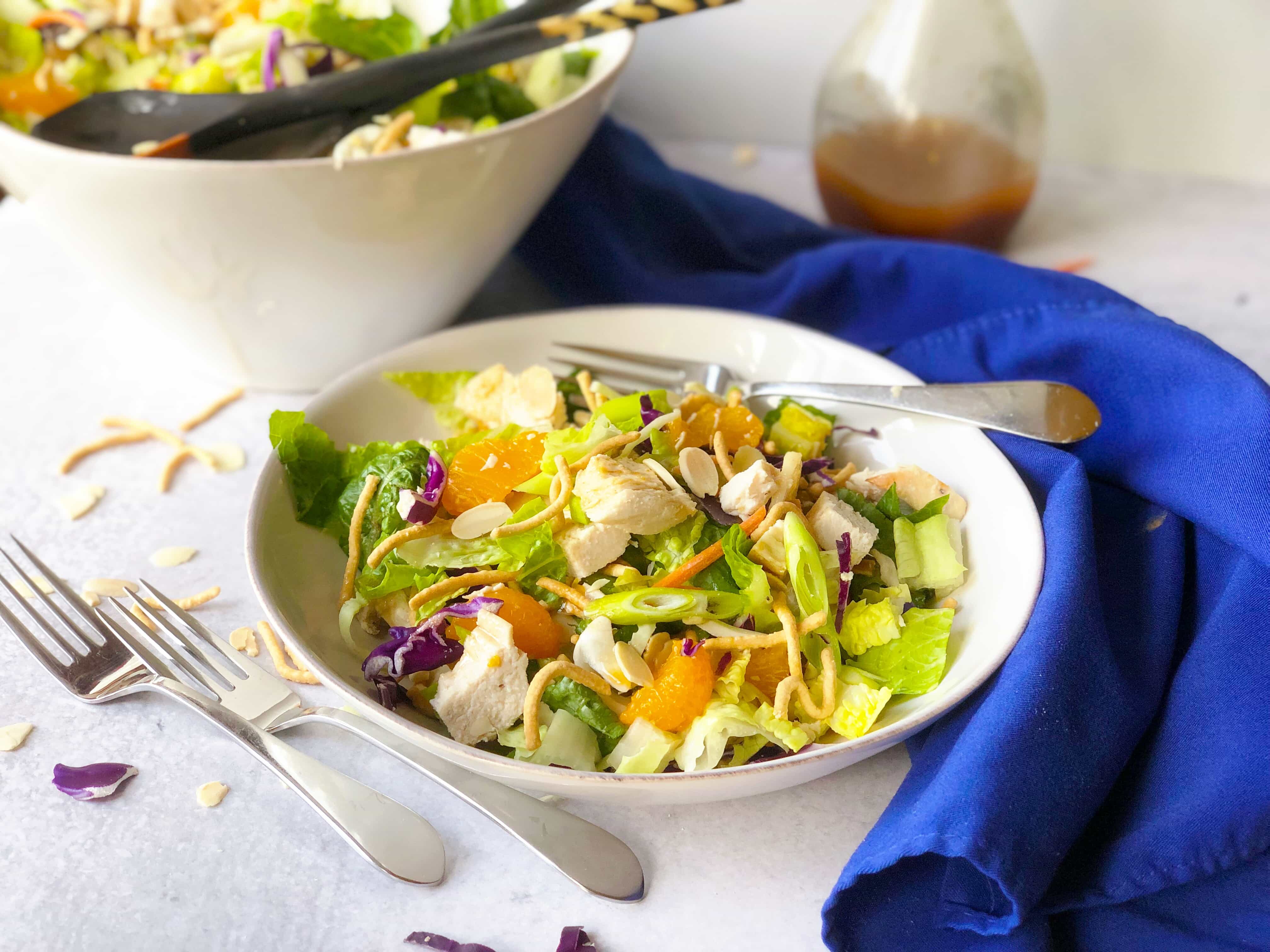 Asian Chicken Cabbage Salad + Bento Box - Opera Singer in the Kitchen