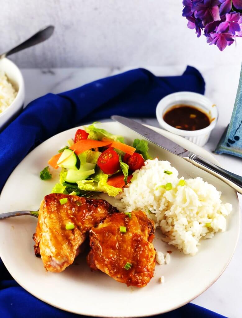 Apricot Miso Glazed Chicken