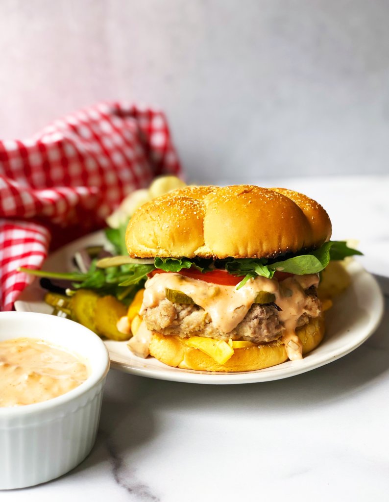 Easy Grilled Turkey Burgers