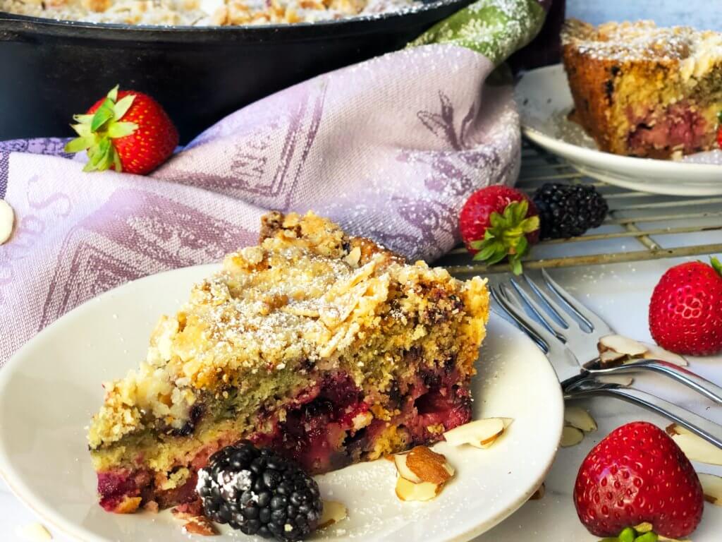 Blackberry Strawberry Buckle