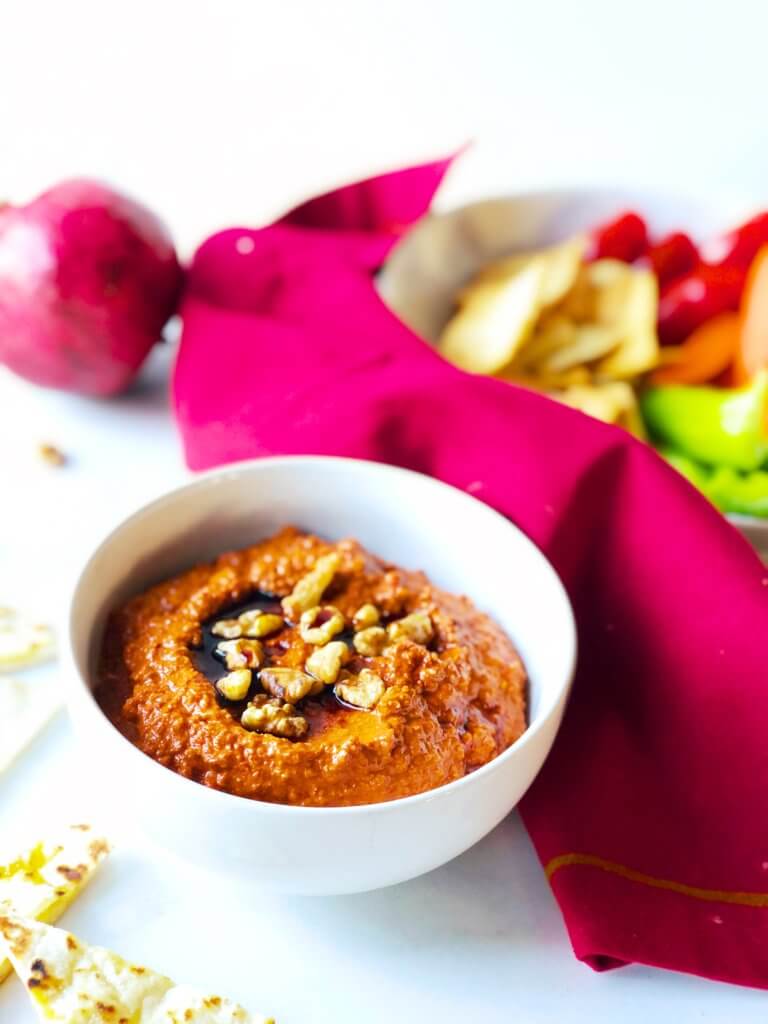 Red Pepper Walnut dip