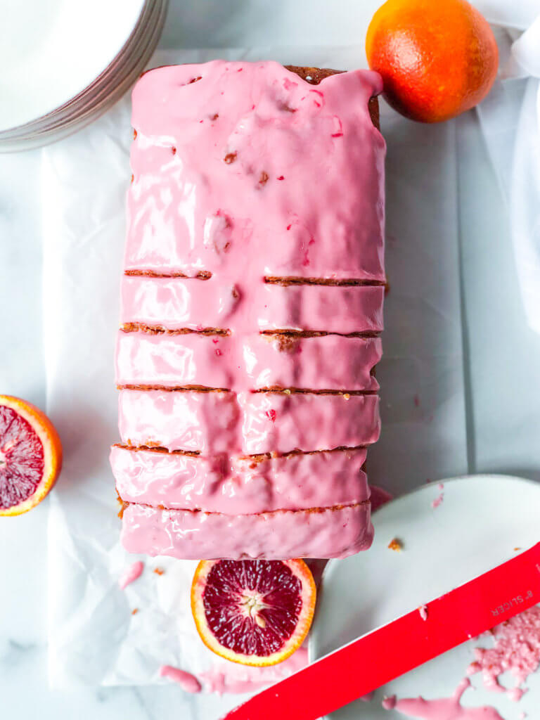 Blood Orange Pound Cake