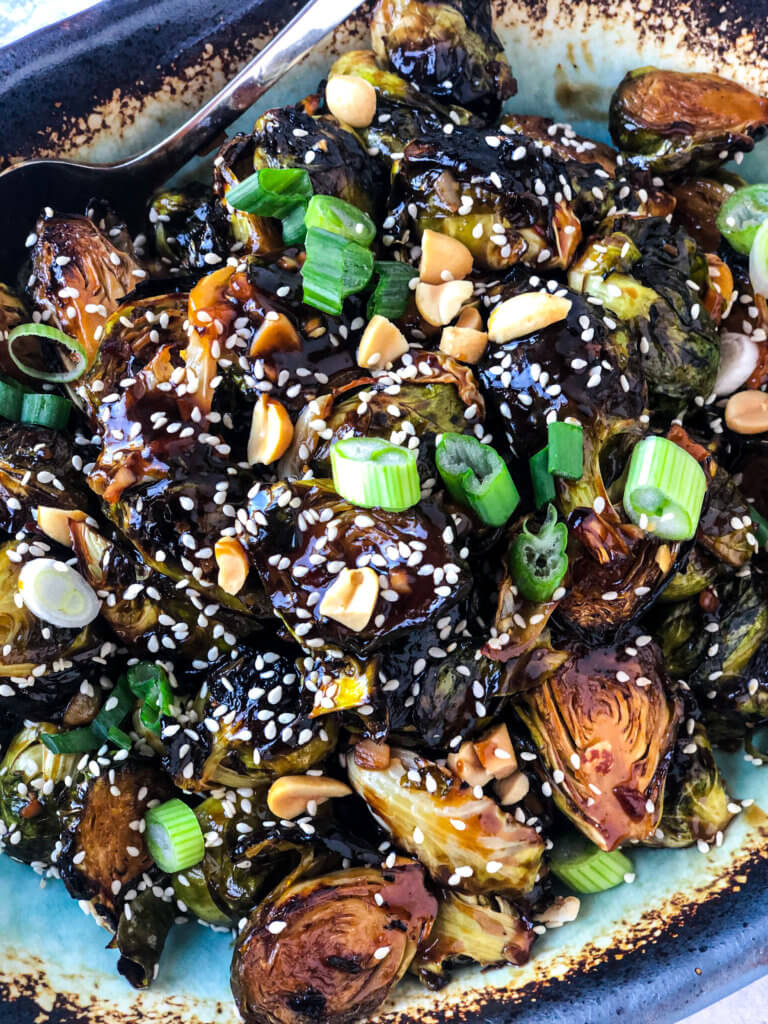 Kung Pao Brussels Sprouts