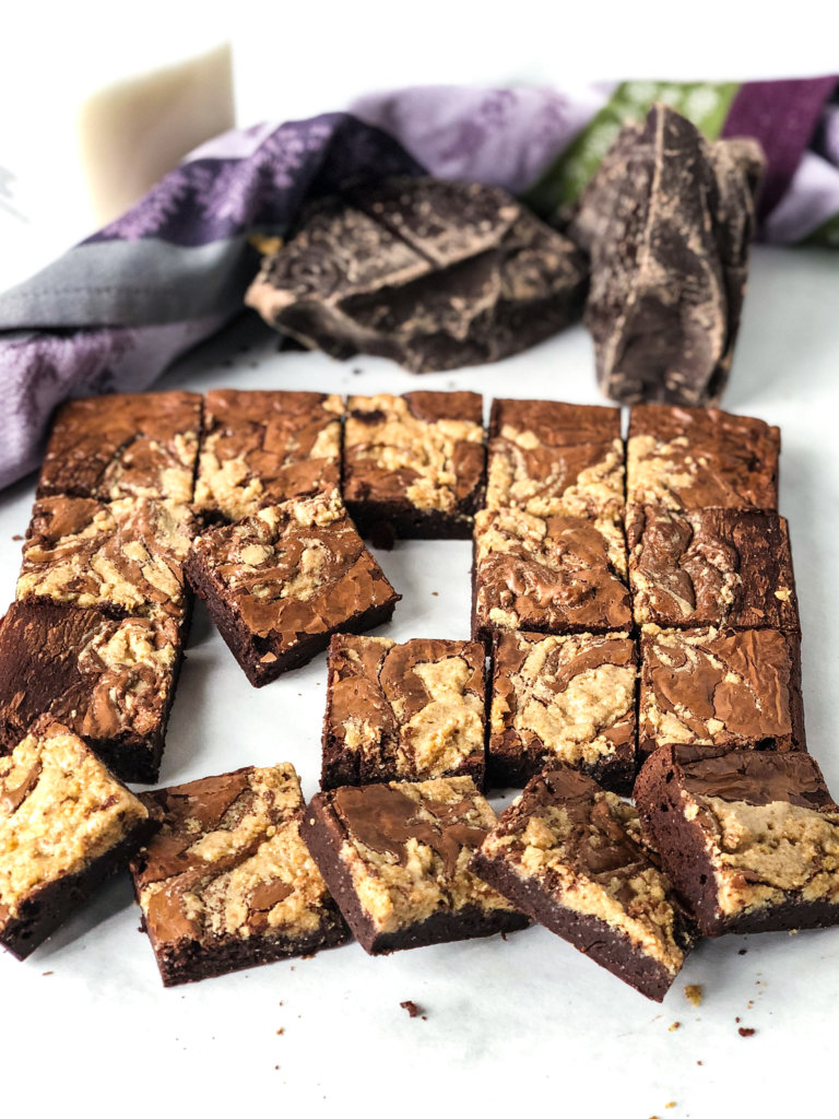 Tahini Fudge Brownies