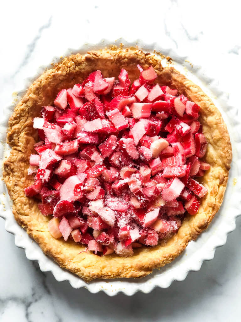 Rhubarb Custard Pie