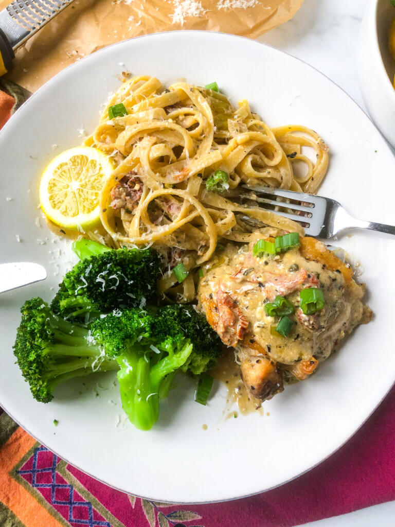 Creamy Italian Chicken Skillet