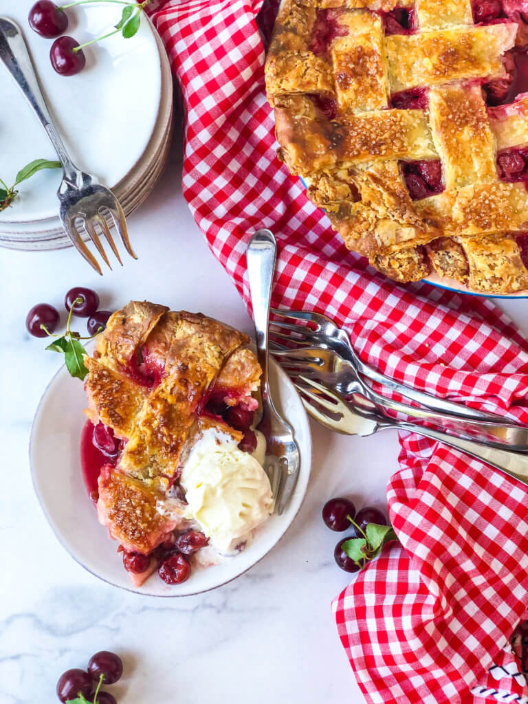 Sour Cherry Pie with Lattice recipe