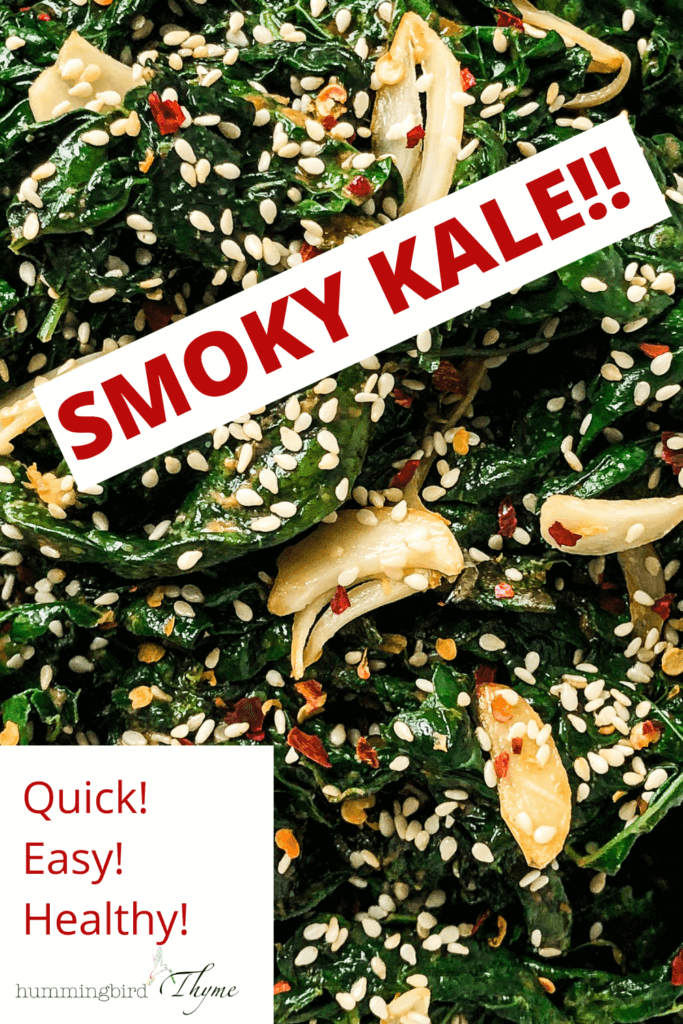 Pinterest Image for Smoky Kale