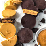 You can make caramelized white chocolate of dark chocolate peanut butter cups! so easy!