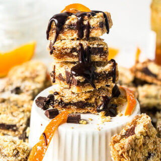 Featured Image for Chocolate Oat Bar with Orange Marmalade Recipe