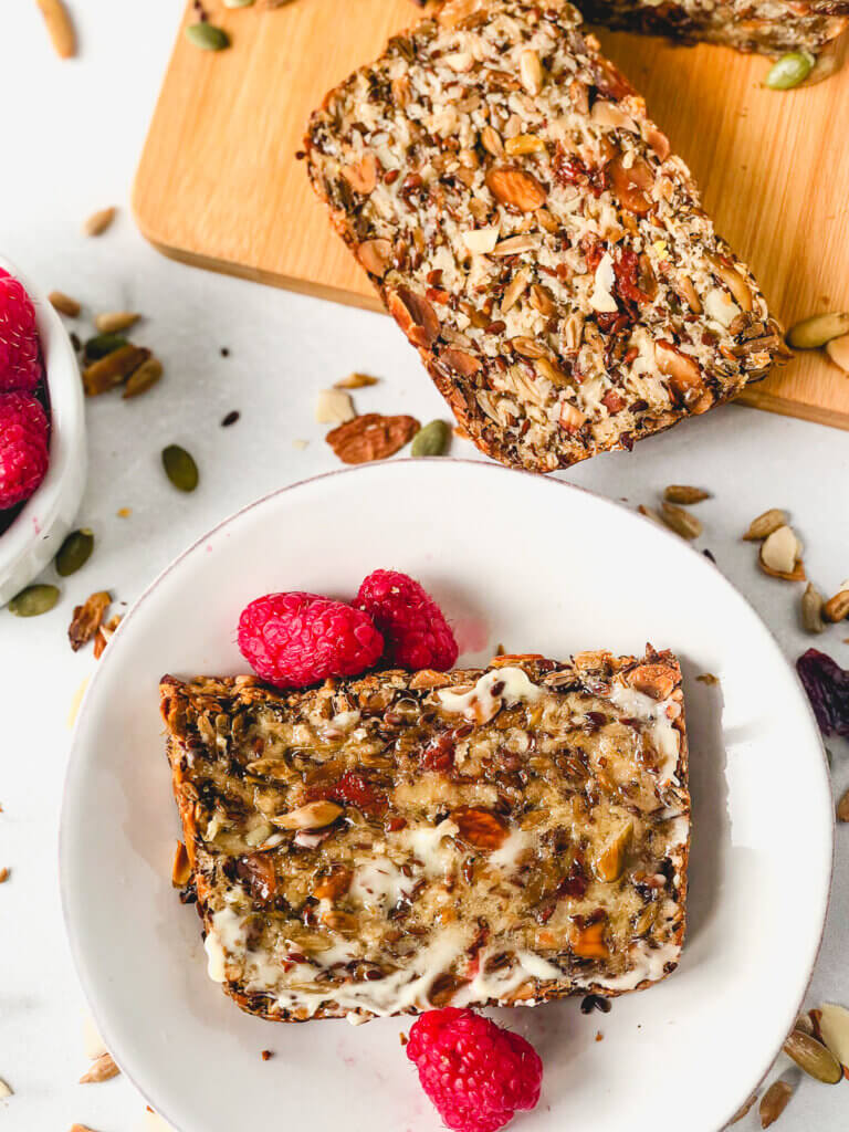 Adventure Bread is filled with nuts and oats - so healthy so delicious and you won't believe how easy to make!