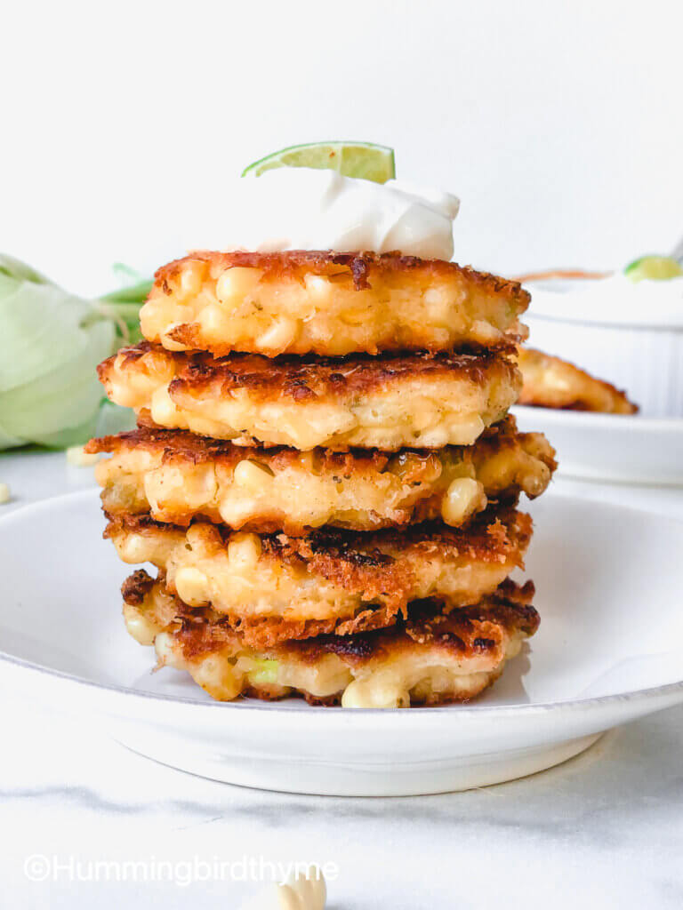 featured photo Spicy Corn Fritter recipe