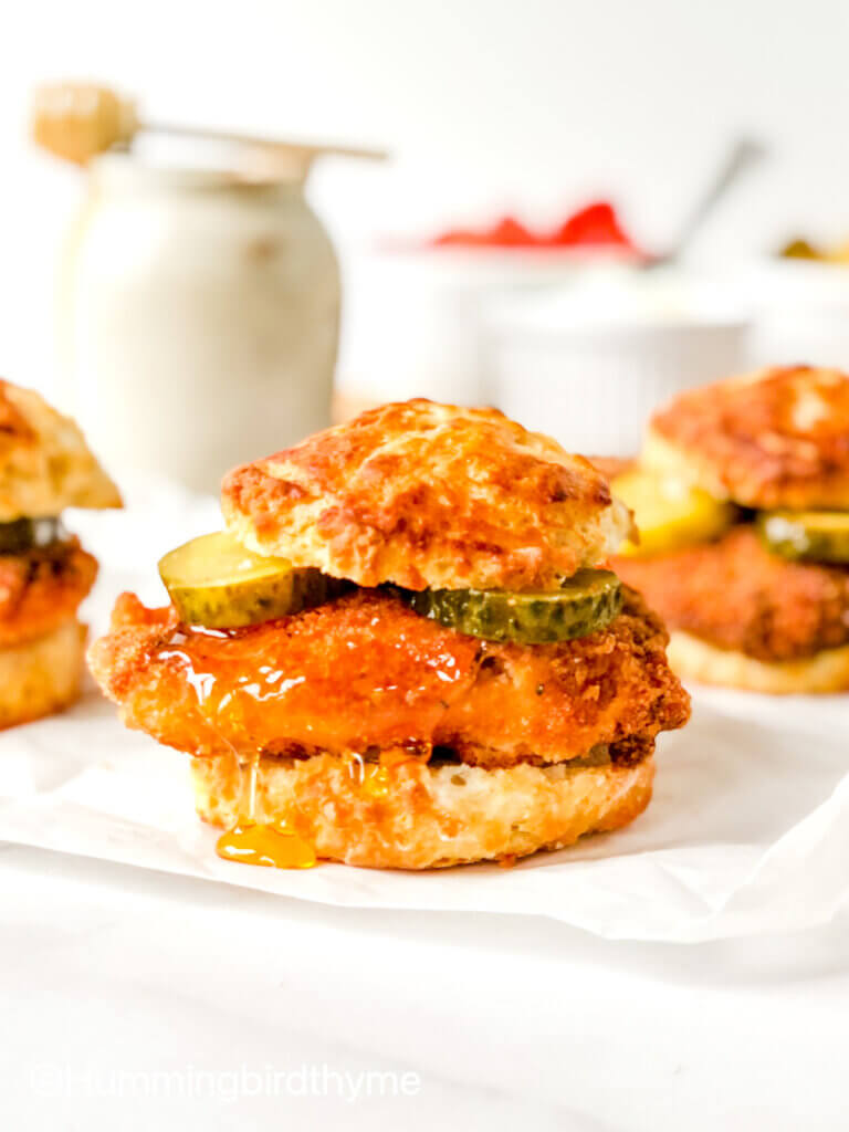 Crispy Chicken Biscuit with Honey Butter Sauce, Recipe